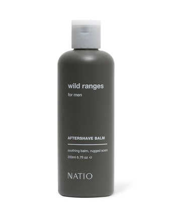 Natio Wild Ranges for Men Aftershave Balm 200ML - OhYouLuckyDuck.com.au
