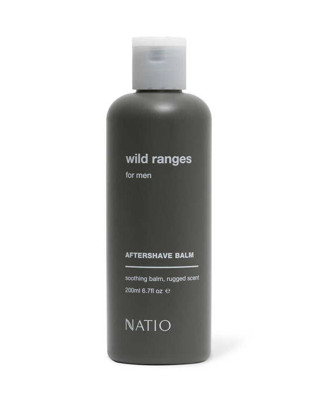 Natio Wild Ranges for Men Aftershave Balm 200ML - OhYouLuckyDuck.com.au