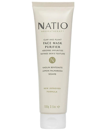 Natio Clay and Plant Face Mask Purifier 100g - OhYouLuckyDuck.com.au