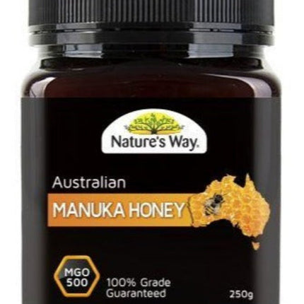 Nature's Way Australian Manuka Honey Mgo500 250g