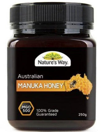 Nature's Way Australian Manuka Honey Mgo500 250g