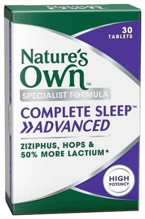 Nature's Own Complete Sleep Advanced 30 Tablets
