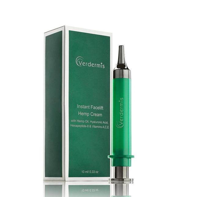 Verdermis Instant Anti-Aging Facelift Hemp Cream 10ml - Cosmetics Squad
