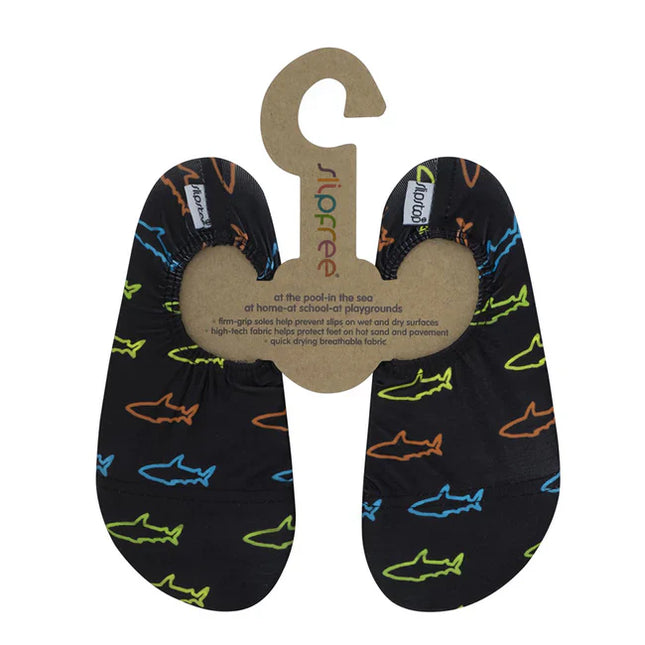 Slipfree Neon Sharks Junior