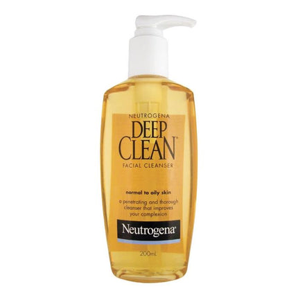 Neutrogena Deep Clean Facial Cleanser 200mL - OhYouLuckyDuck.com.au