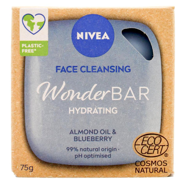 Nivea Wonderbar Hydrating Cleansing Bar 75g - OhYouLuckyDuck.com.au