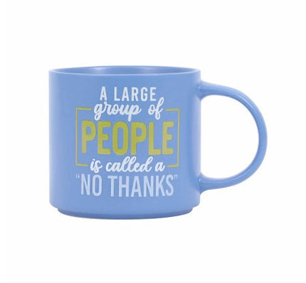 Splosh Cheeky No Thanks Ceramic Mug 390 ml