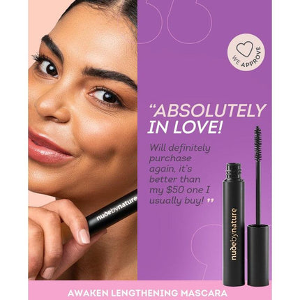 Nude by Nature Awaken Lengthening Mascara - OhYouLuckyDuck.com.au