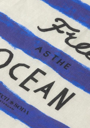 Scotch & Soda Ocean Stripe Scarf