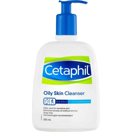 Cetaphil Oily Skin Cleanser - 500mL - OhYouLuckyDuck.com.au