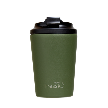 Fressko Camino Reusable Coffee Cup Khaki 340ML