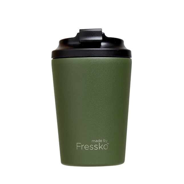 Fressko Camino Reusable Coffee Cup Khaki 340ML