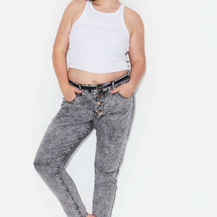 17 Sunday Outsiders Slim Fit Grey Jeans
