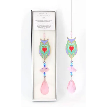 Gibson Gifts Spiritual Suncatcher Owl