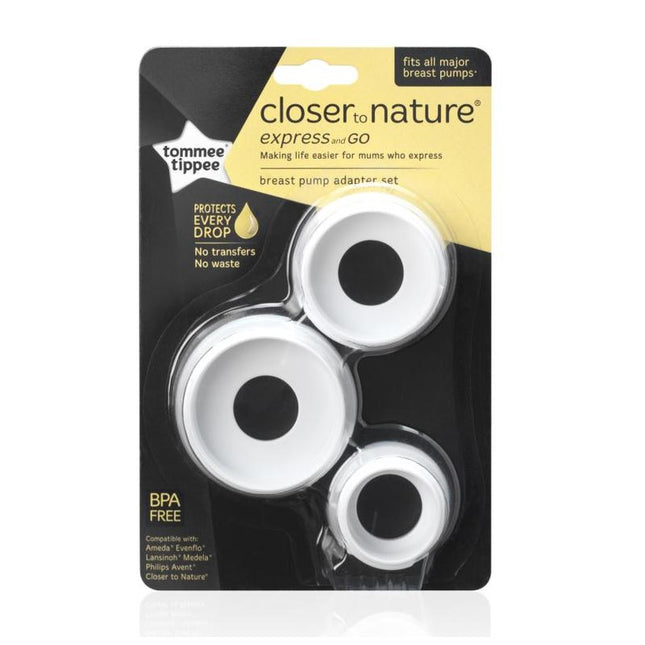 Tommee Tippee Breast Pump Breast Milk Bag Adapter Set