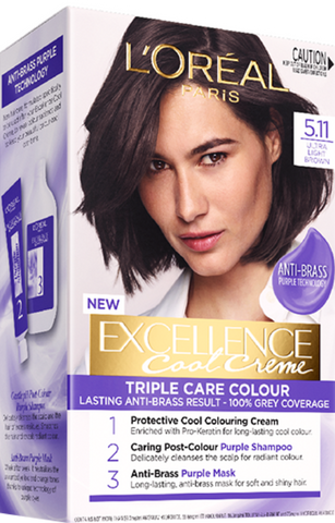 Lóreal Excellence Ultra Ash 5.11 Light Brown