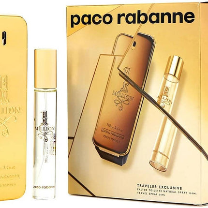 Paco Rabanne One Million EDT 100ML And Travel Spray Gift Set