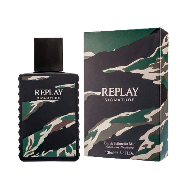 Replay Signature Men EDT 100ml - OhYouLuckyDuck.com.au