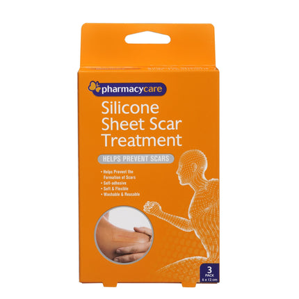 Pharmacy Care Silicone Gel for Scar Treatment 3 x 15g