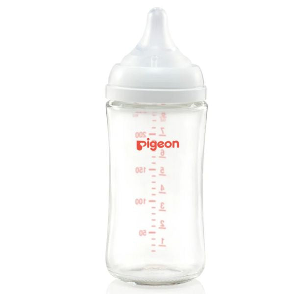 Pigeon Softouch III Peristaltic Plus Glass Nursing Bottle 240ml
