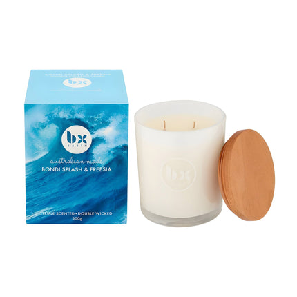 Bx Earth Candle Bondi Splash & Fresia 300G
