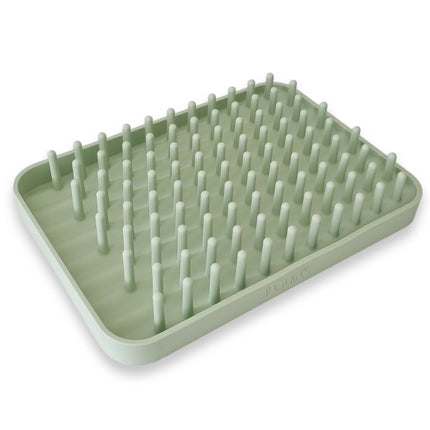 Plum Silicone Drying Rack for Baby Bottles and Accessories Olive 25cm x 35cm x 5.5cm