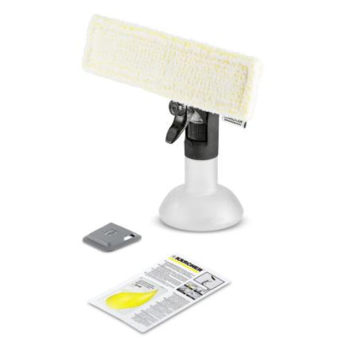 Karcher Spray Bottle and Microfiber Cloth For Window Vacuum Premium Range