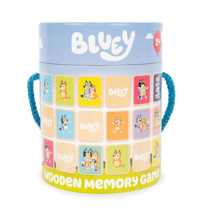 Jasnor Bluey Wooden Memory Game