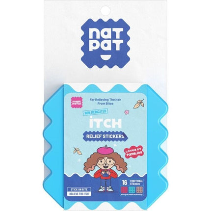 Natural Patch Magic Patch Itch Relief 16 Stickers Multicoloured
