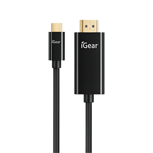 I Gear USB C to HDMI Cable 4K 2m Black