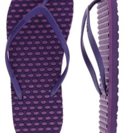 Souls Comfort Massage Thongs Purple Petunia M7/L9