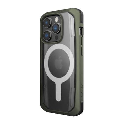 Raptic Secure Shield Magsafe Case For Iphone 14 Pro Green