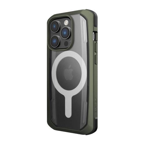 Raptic Secure Shield Magsafe Case For Iphone 14 Pro Green