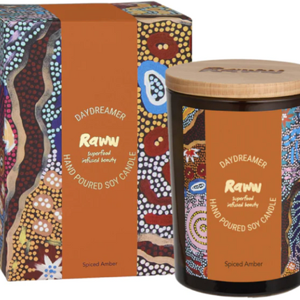 Raww Cosmetics Super Fruity Candle Spiced Amber 200G