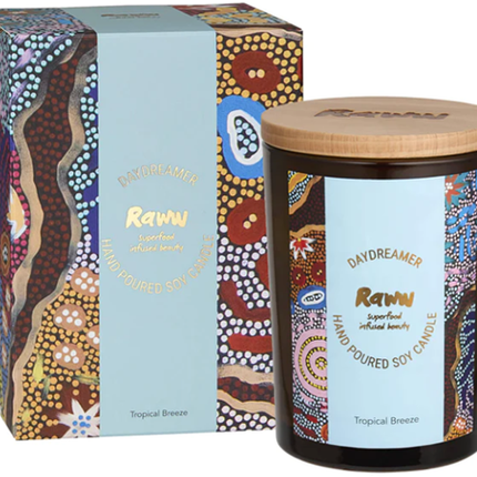RAWW Tropical Breeze Scented Candle