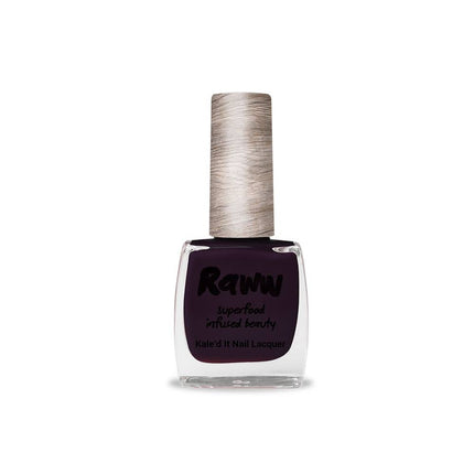Raww - Kale'd It Nail Lacquer - Blackberry Jammin (10ml) - OhYouLuckyDuck.com.au