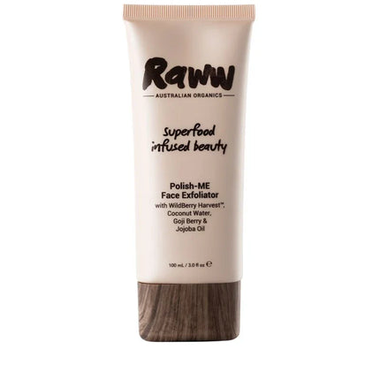 Raww Polish-ME Face Exfoliator - OhYouLuckyDuck.com.au