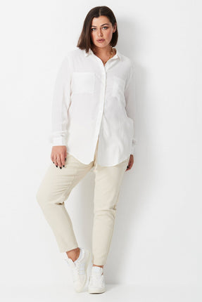 17 Sunday Womens Relaxed Fit Casual Button Down Shirt