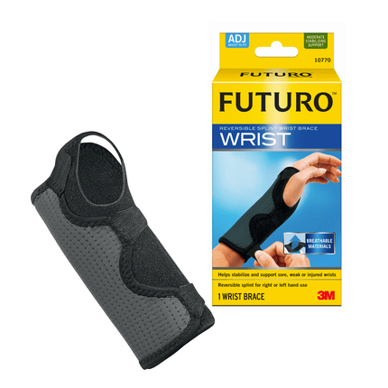 Futuro Reversible Splint Wrist Brace, Large - OhYouLuckyDuck.com.au