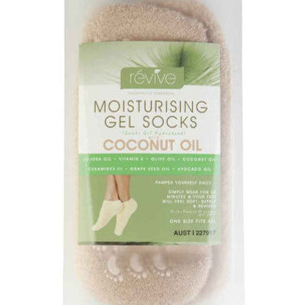 Revive Elive Gel Socks Coconut