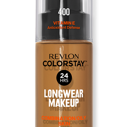 Revlon ColorStay Foundation With Skincare Combination Oily Caramel - OhYouLuckyDuck.com.au