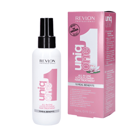 Revlon Professional Uniq One Lotus Flower All In One Hair Treatment 150ML - OhYouLuckyDuck.com.au