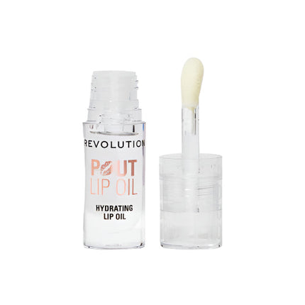 Revolution Lip Oil Pout Lip Lychee Clear