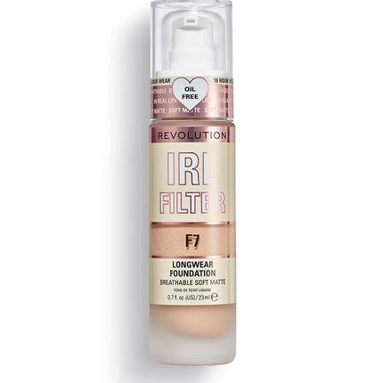 Revolution Irl Filter Longwear Foundation F7