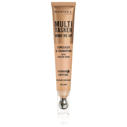 Rimmel Multi-Tasker Wake Me Up Foundation & Concealer 030 Light