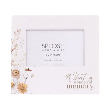 Splosh Rustic Meadow Ceramic Photo Frame 10 x 15CM