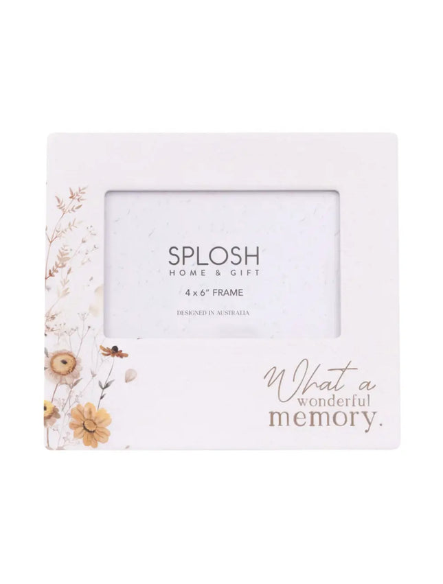 Splosh Rustic Meadow Ceramic Photo Frame 10 x 15CM
