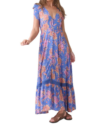 Ginger Bear Boutique Jaase Cool and Stylish Glastonbury Print Maxi Dress