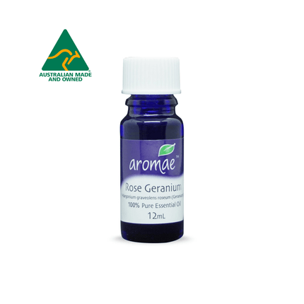Aromae Rose Geranium Essential Oil 12ml