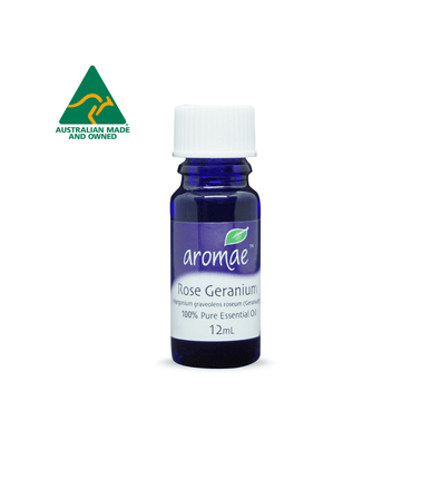 Aromae Rose Geranium Essential Oil 12ml